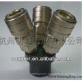 3 Way Quick Release Manifold Coupler for Asian